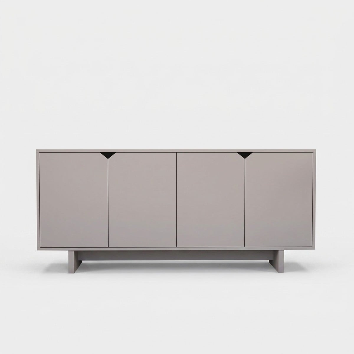 Ahd Amazing Home Design Moderne Konsolen-Kommode Mit Regalböden Und Türen Oz