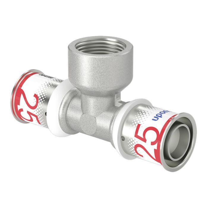 MLC-Press-T-Stück mf. 25-3/4-25 - für Fußbodenheizung und Warmwasser- und Heizkörpersysteme - Bild 2