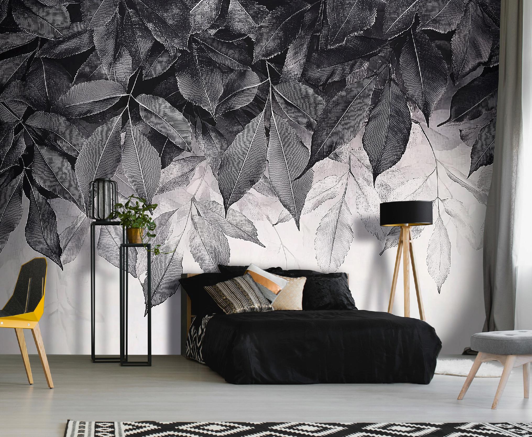 Wallarena Vlies Fototapete Blätter 150x105 Cm, Tapeten, Für Wohn Und Schlafzimmer, Vliestapete Wandtapete Tapete 3d Effekt- Inkl. Kleister - Botanisch Natur