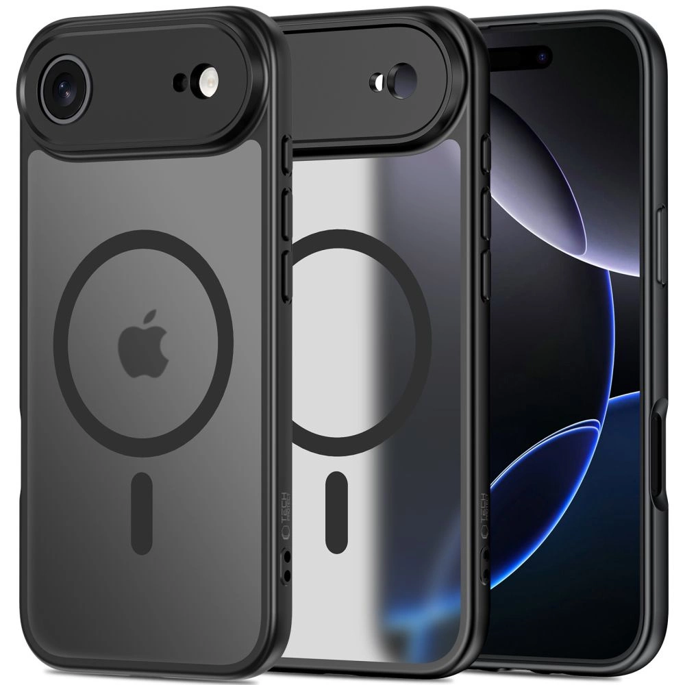 Oem Schwarz Tech-Protect Basicmag Magsafe Hülle Für Iphone 17 Air – Matt
