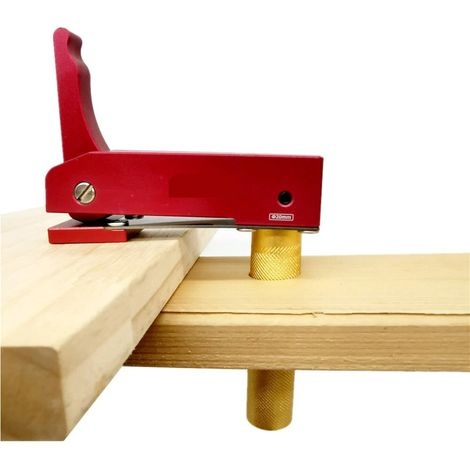 Pince de maintien de table en alliage d'aluminium et acier inoxydable, serrage 50 mm, pour établi MFT, 1 pièce