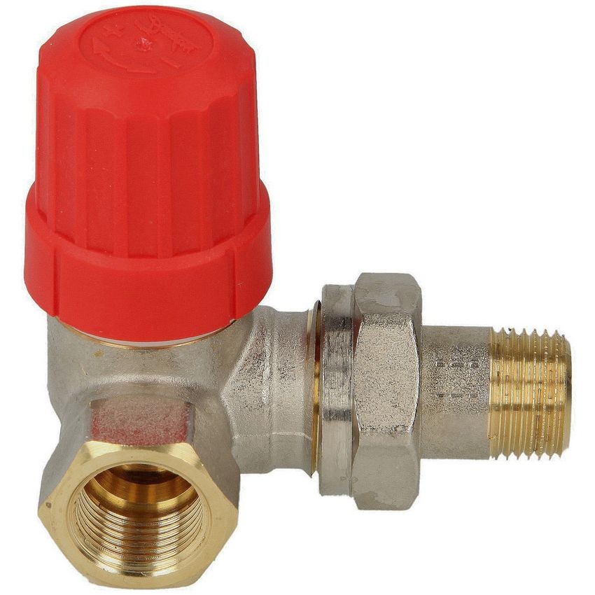 Danfoss Ventilgehäuse Ra-N 10 R 3/8, We Links, Matt Vernickelt, 013G0232 - Bild 2