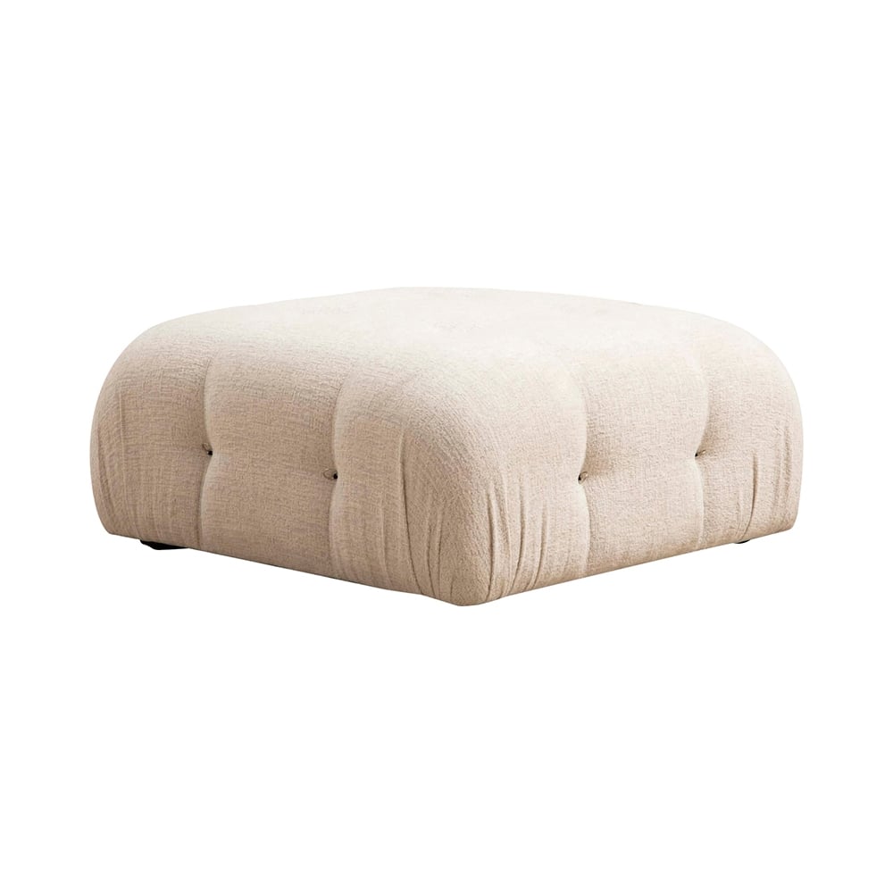 Atelier Del Sofa Beige Sofa + Bettsofa, Bubble (Sofahocker) - Bild 2