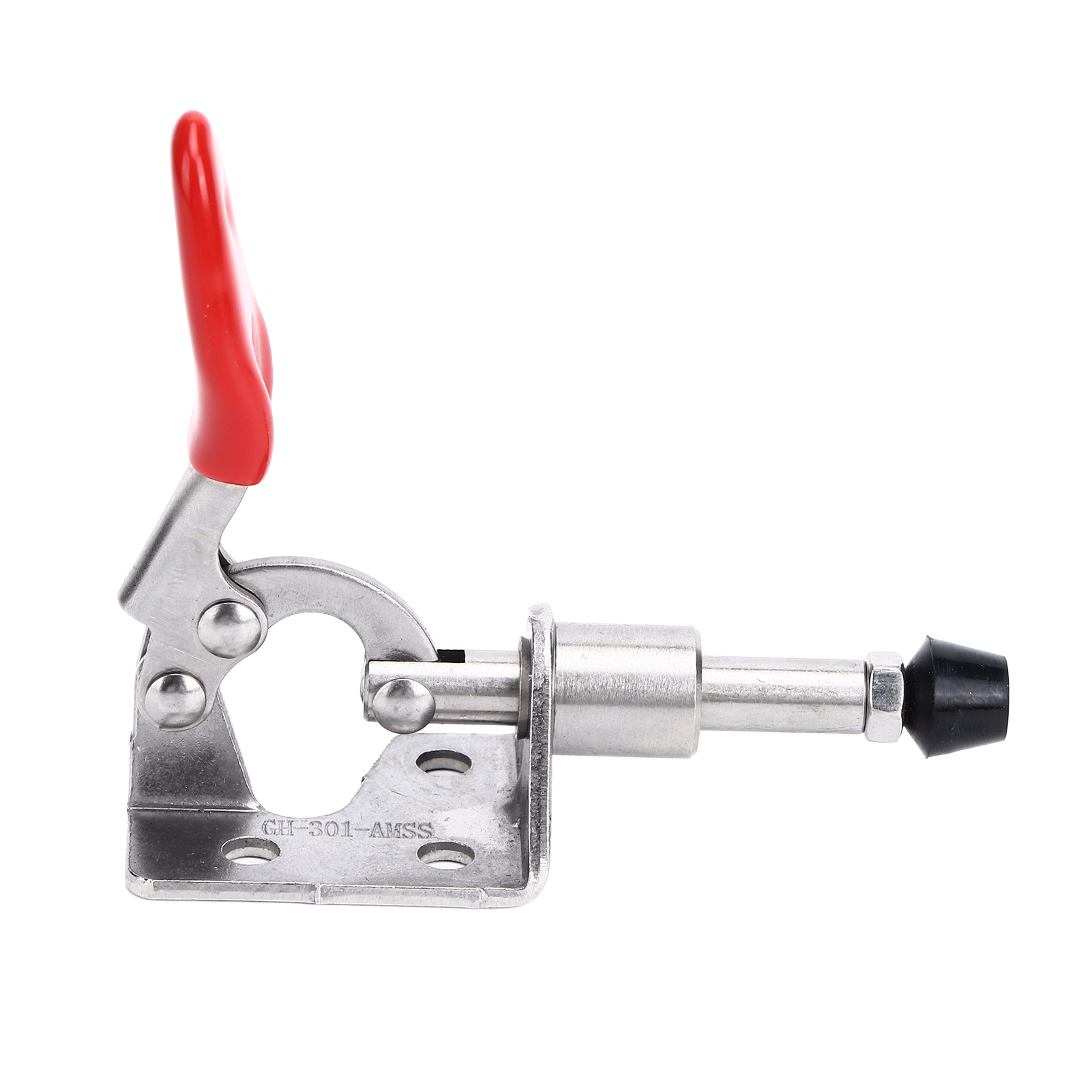 Serre-joint à cliquet en acier inoxydable 304, force de serrage 45 kg, ouverture réglable 16 mm, 44 g