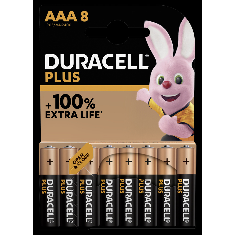 Duracell batteries - AAA - 1,5V - Plus Power - 8-Pack - Bild 5