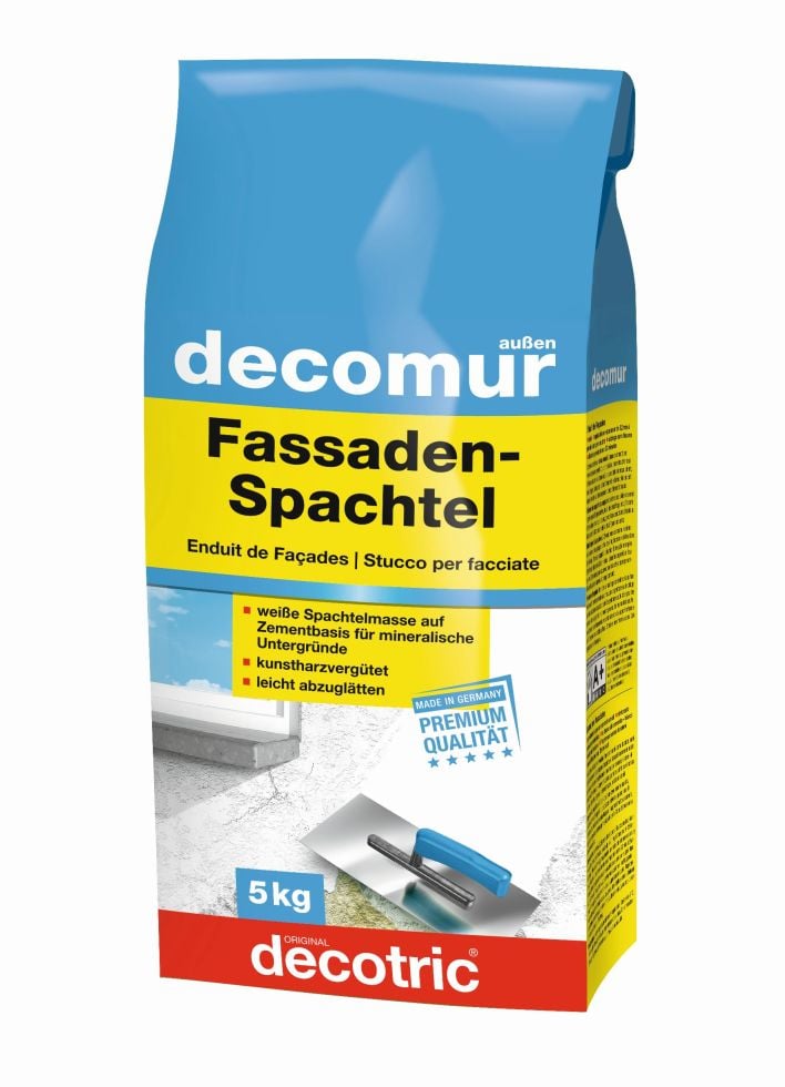 Decotric Decomur Fassadenspachtel Außen 5 kg - Image 2