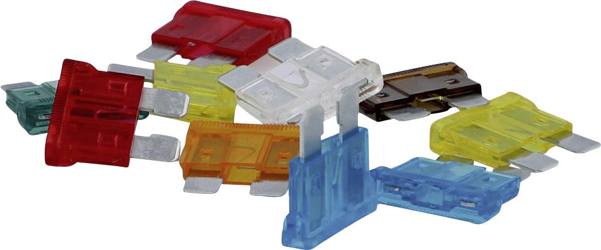 Cartrend Mehrfarbig Flachstecksicherungen-Set 5-30 Ampere, 10-Teilig - Image 3