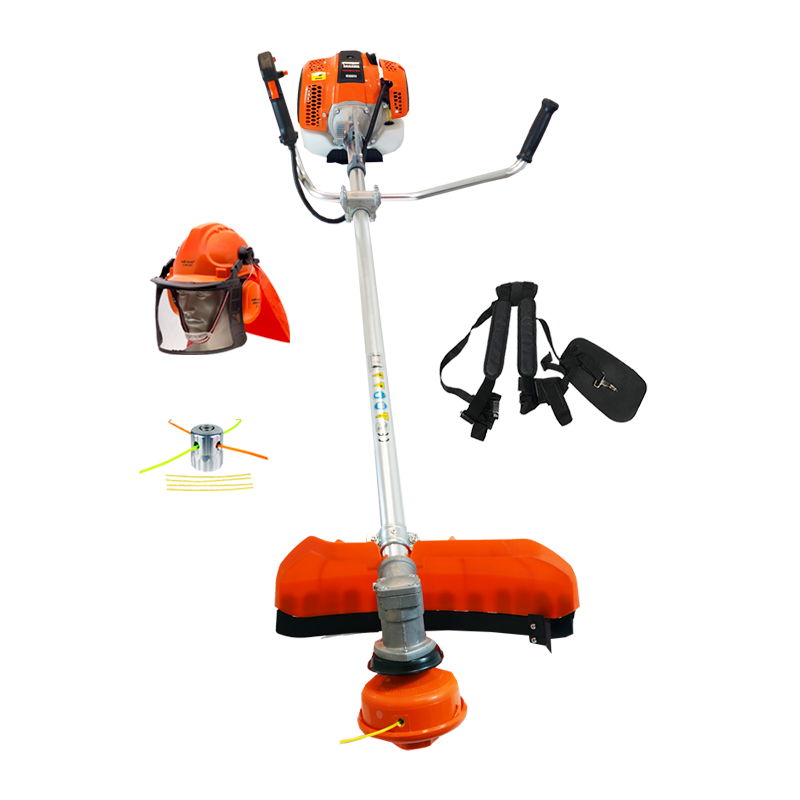 Decesplugiatore A Scoppio 48cc Barra Fissa 32mm + Testa Di Alluminio + Casco SAKAWA