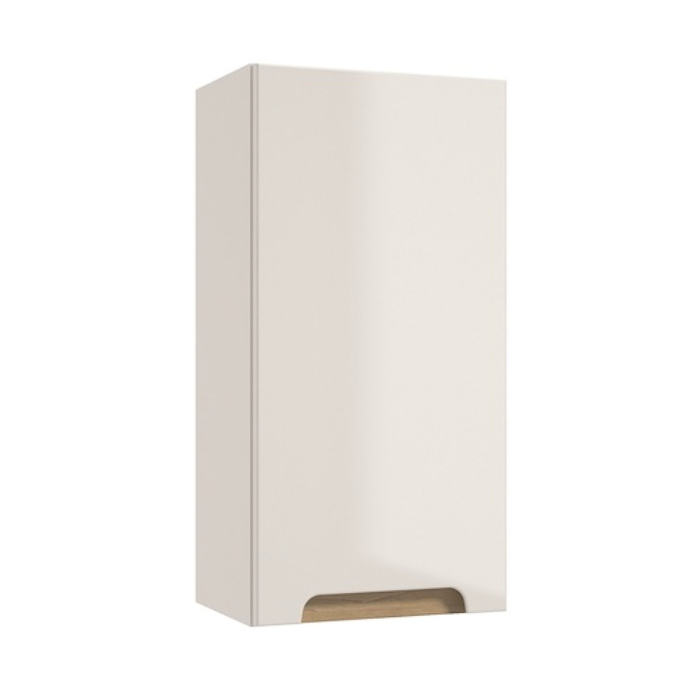 Naturel - Meuble De Salle De Bain Stilla 30x60x22 Cm Blanc