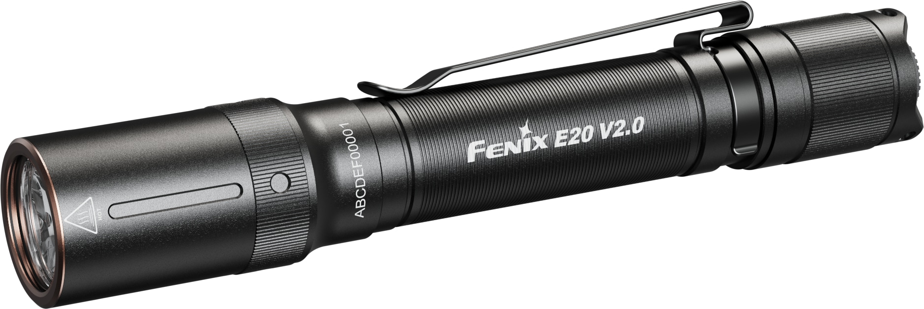 Fenix Schwarz Led-Taschenlampe E20 V2.0, - Bild 3