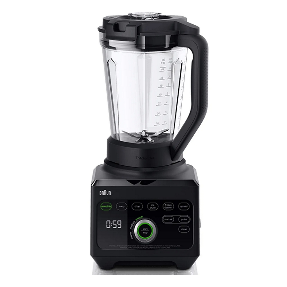 Braun JB 9040, Tischplatten-Mixer, Pulsfunktion, Eis-Crusher, 1 m, 1600 W, Schwarz - Image 6