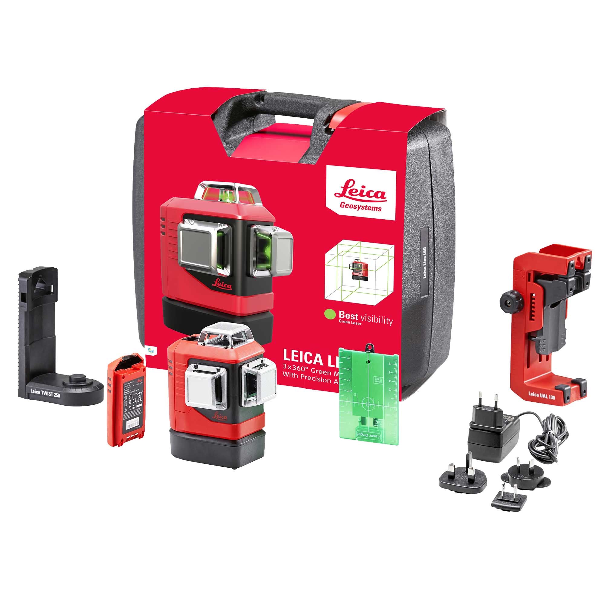 Leica Geosystems Schwarz/Rot Linienlaser, Lino L6g (Multilinienlaser) - Image 3