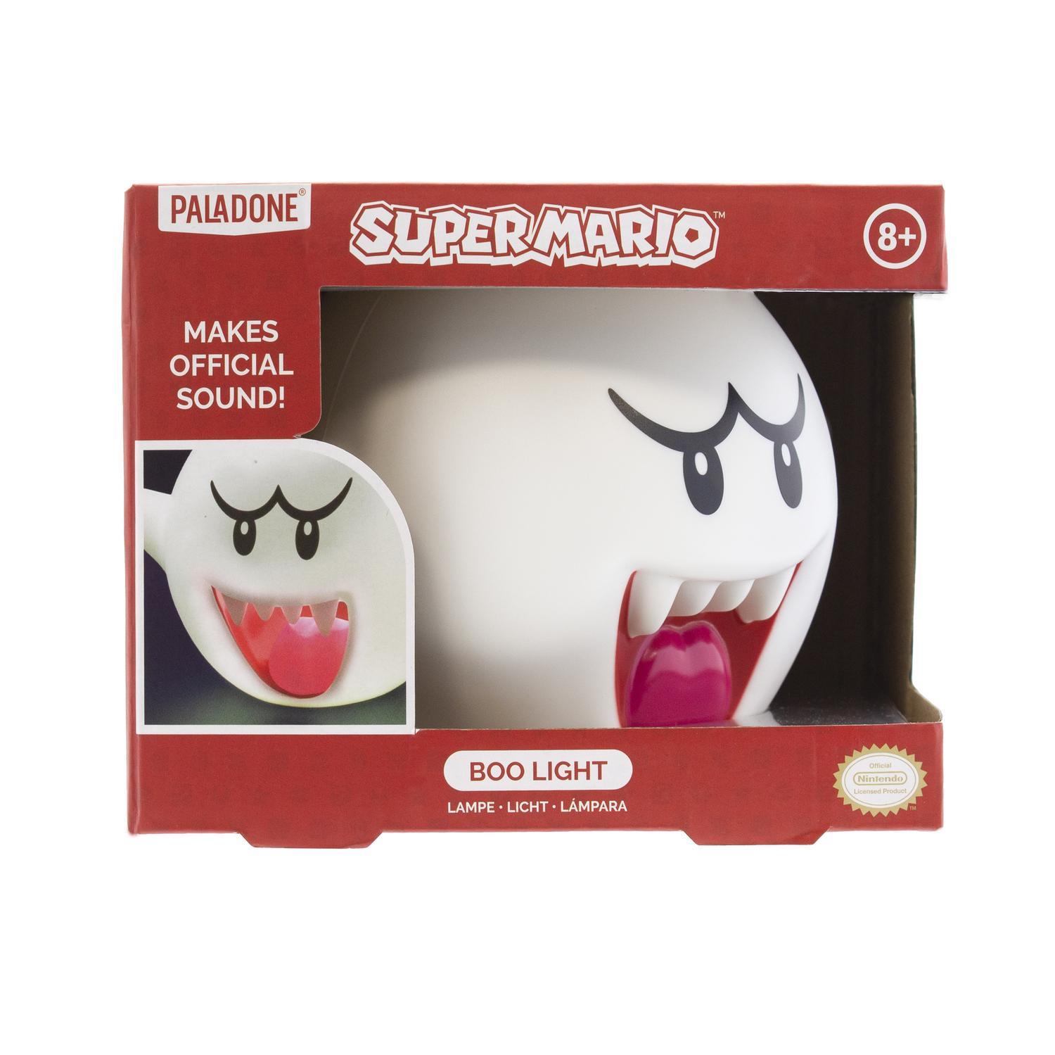 Paladone Products Rot/Schwarz/Weiss Nachtlicht, Super Mario Boo - Bild 4