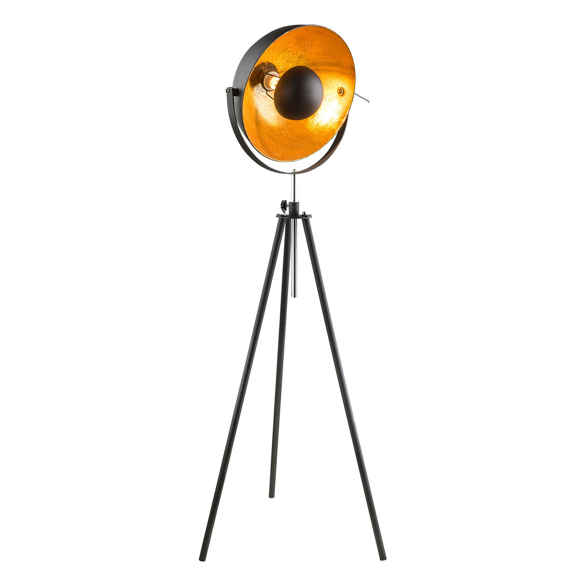 Globo Schwarz Stehleuchte, Lenn – – Ca.179cm - Bild 5