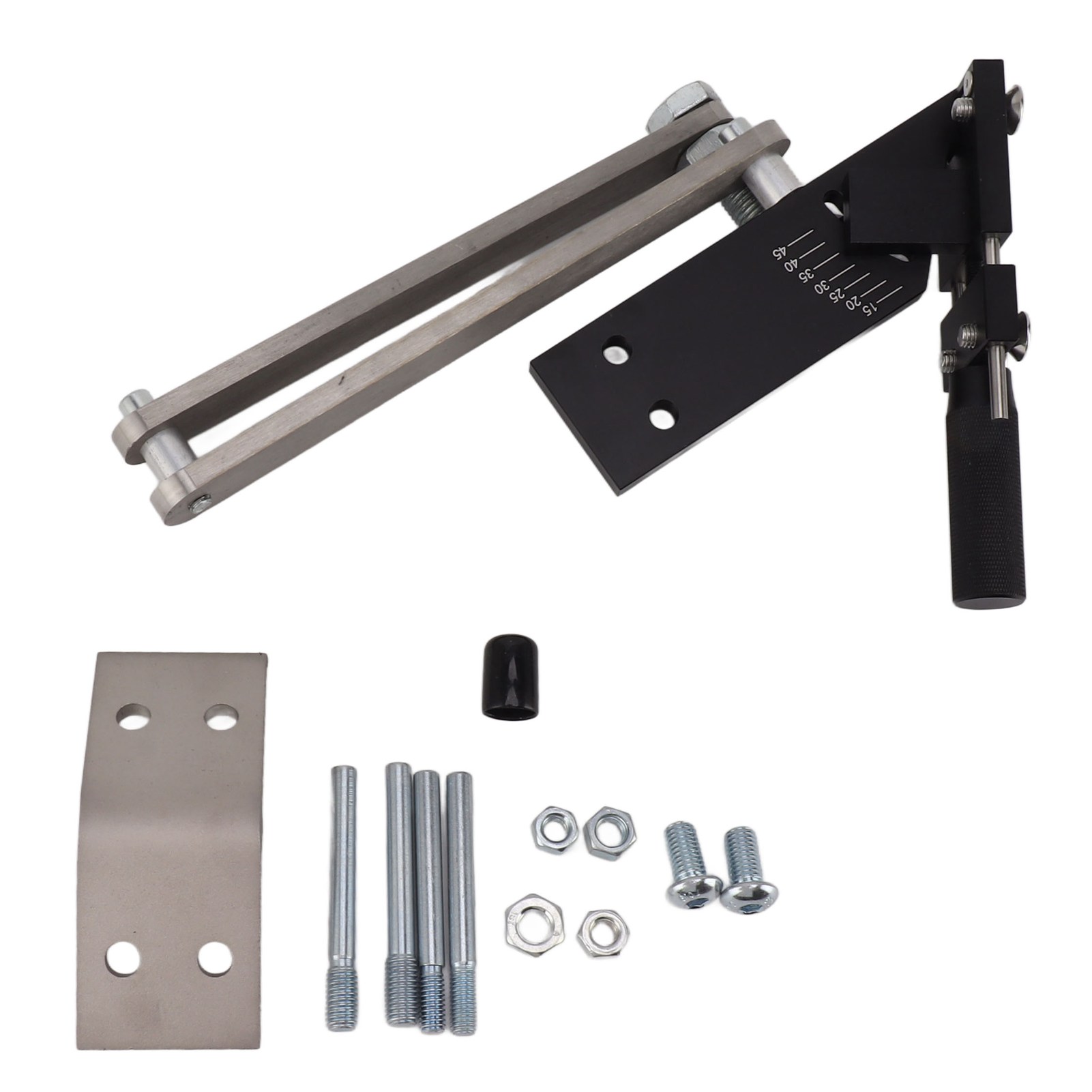Affûteur de lames de tondeuse en alliage d'aluminium, angle réglable, pour meuleuse d'angle