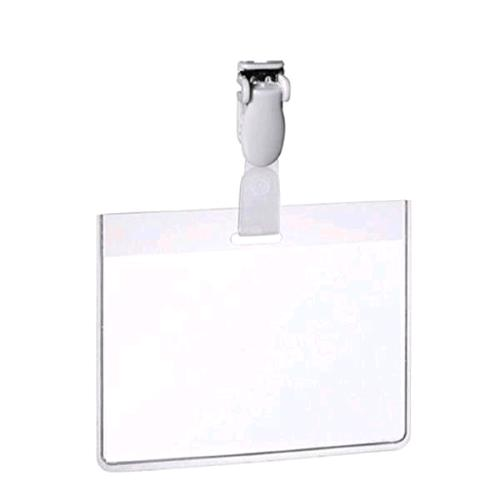 Durable Security Clip Badge 60x90mm 25 814319