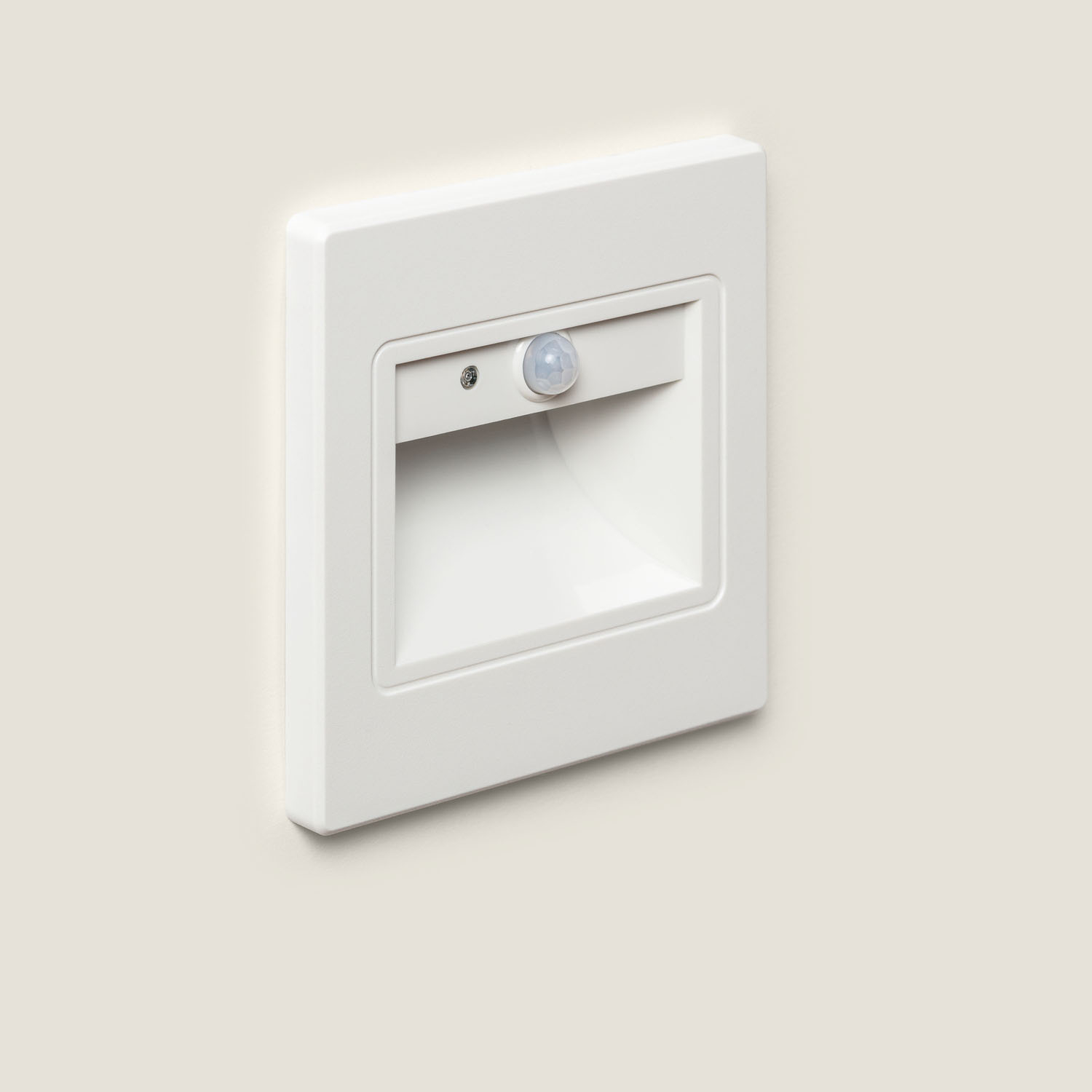 Ledkia Segnapasso Da Parete Led 1.5w Da Incasso Con Sensore Pir E C...