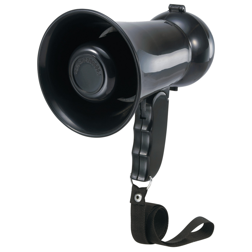 Speaka Professional Schwarz Cs-882 Megaphon Mit Haltegurt