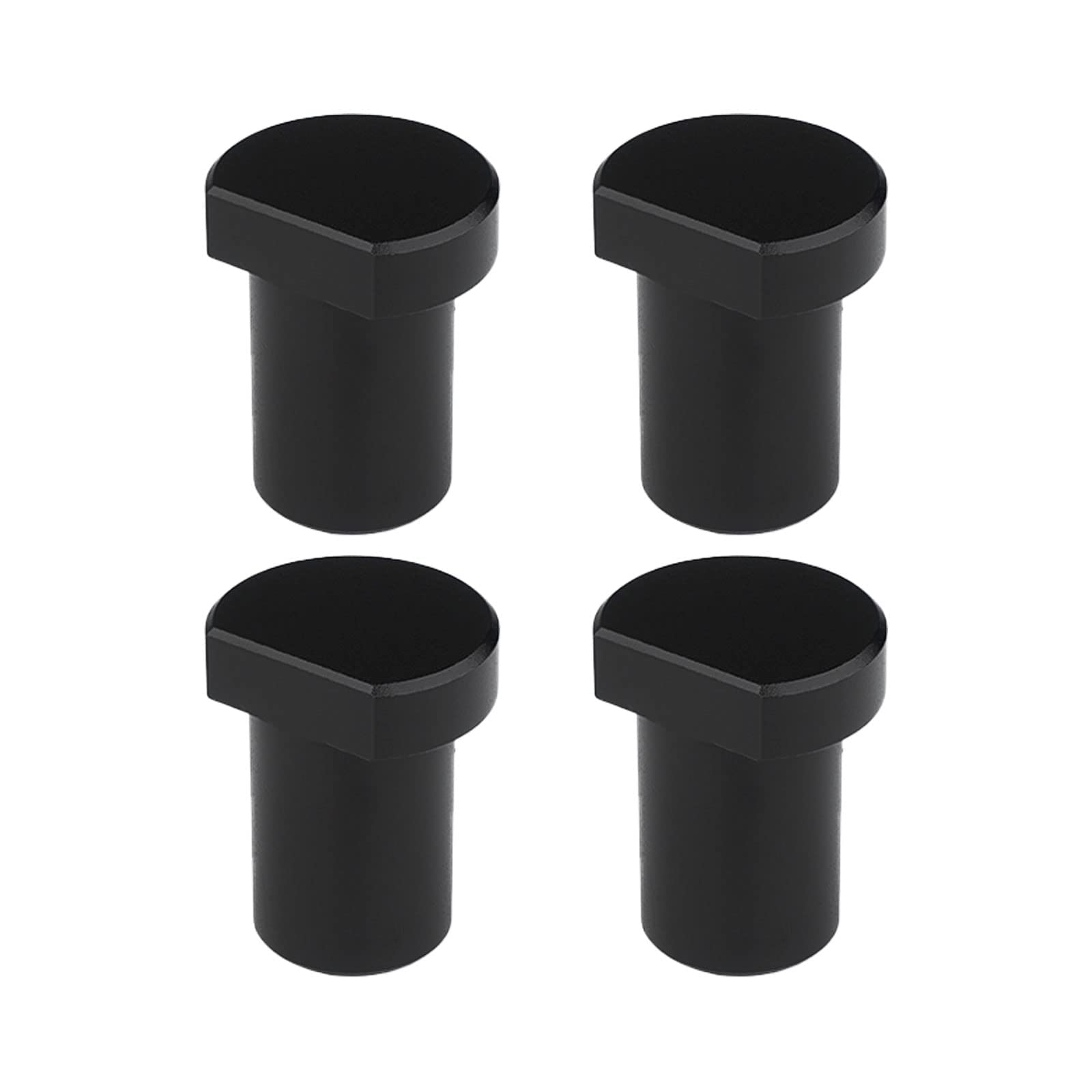 Bouchon de positionnement pour établi, trou de chien 20 mm, alliage d'aluminium, lot de 4