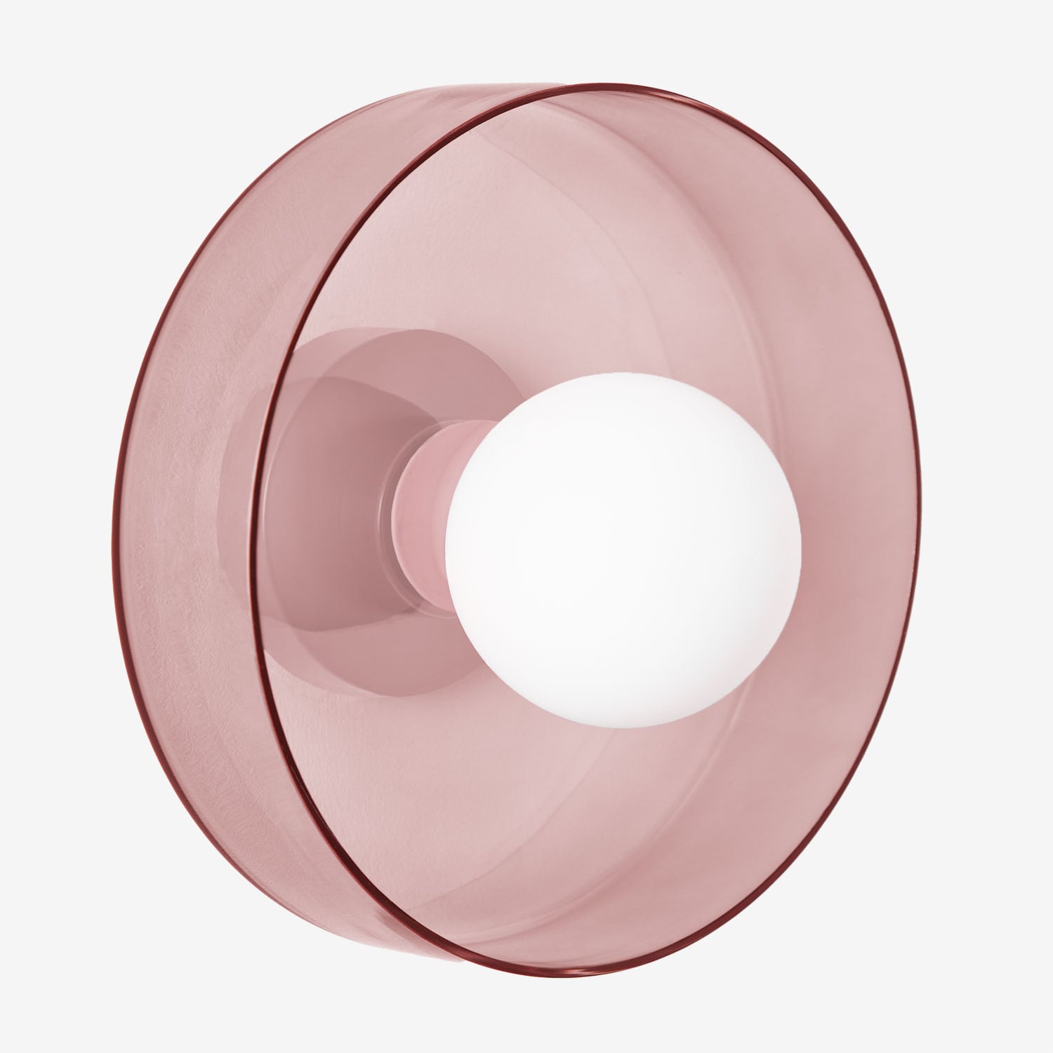 Sklum – Applique Extérieure Jaxal Rose Ip44 – Culot G9 – Acier