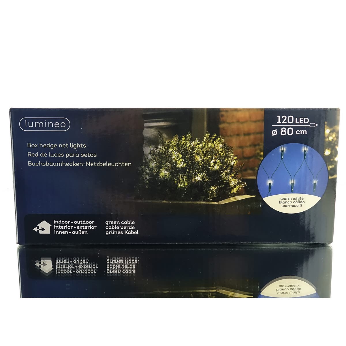 Kaemingk Led Netz Lichterkette Netzkette Für Kugeln 80 Cm