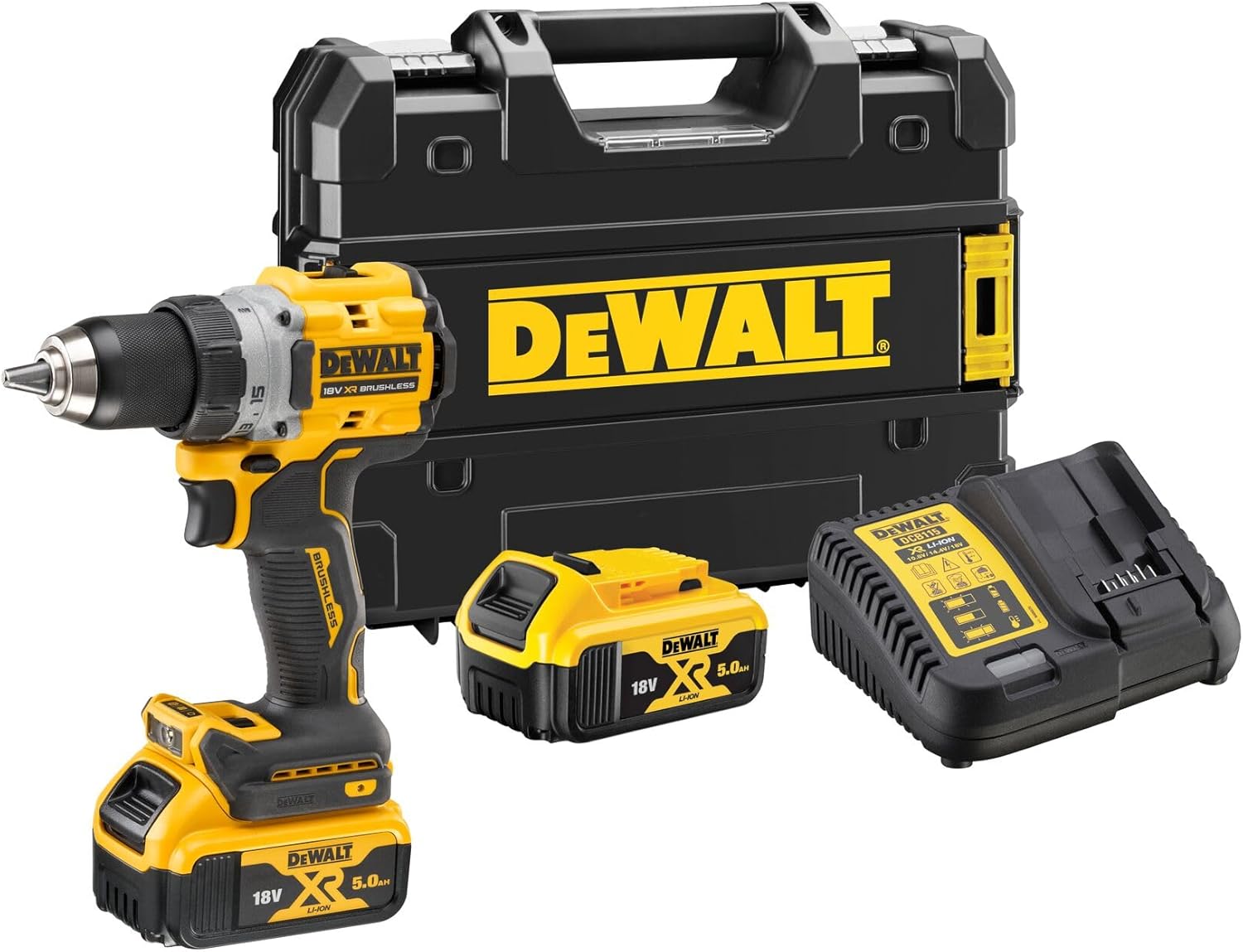 Dewalt Schwarz/Gelb Bohrmaschine + Akkuschrauber, Dcd800 (Bohrschrauber) - Bild 4