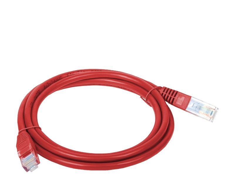 A-LAN Technologie ALANTEC patch cable - 1 m - red - Rot - 1m - Bild 4