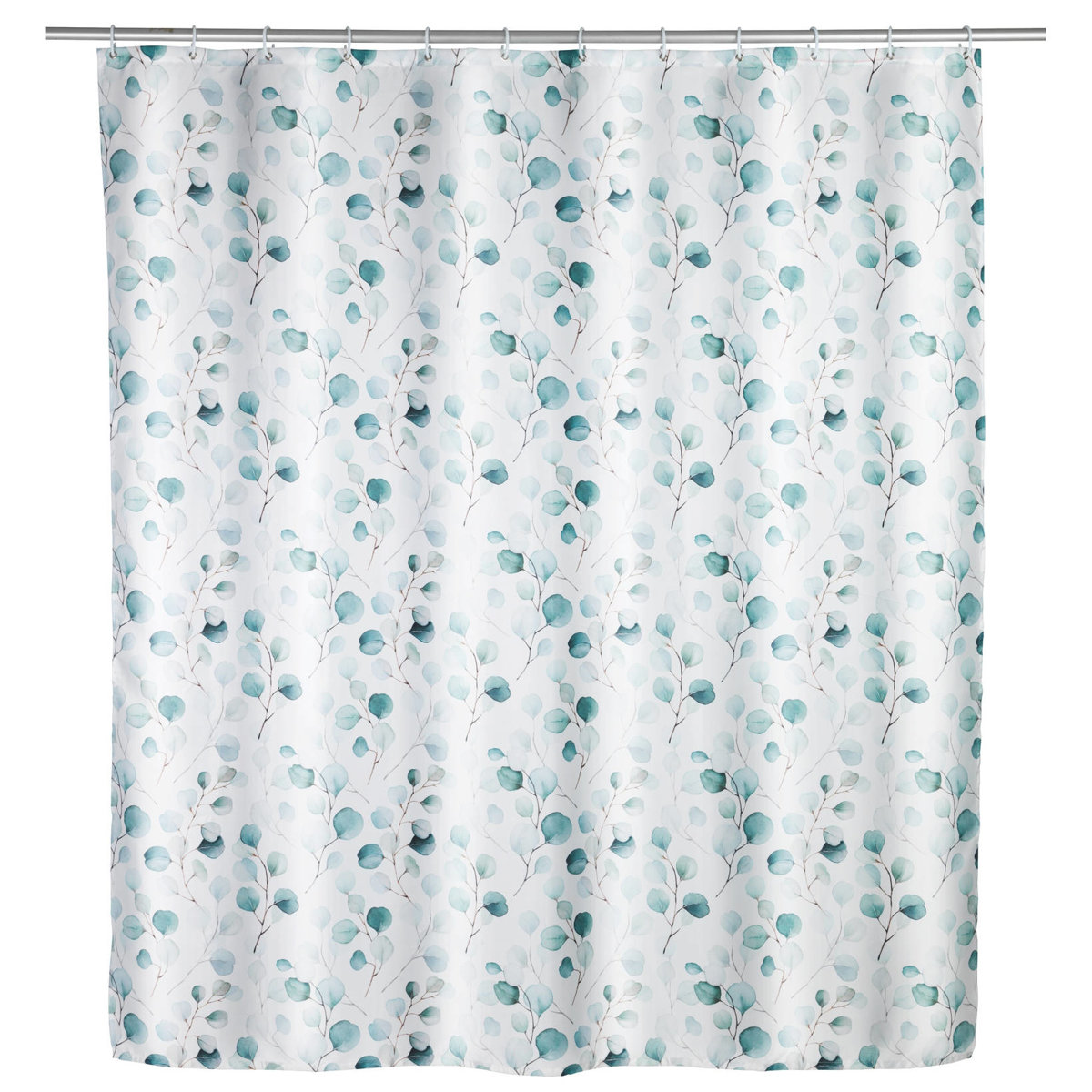 Wenko Blau/Weiss Duschvorhang, Pioppo (180 X 200 Cm) - Image 5