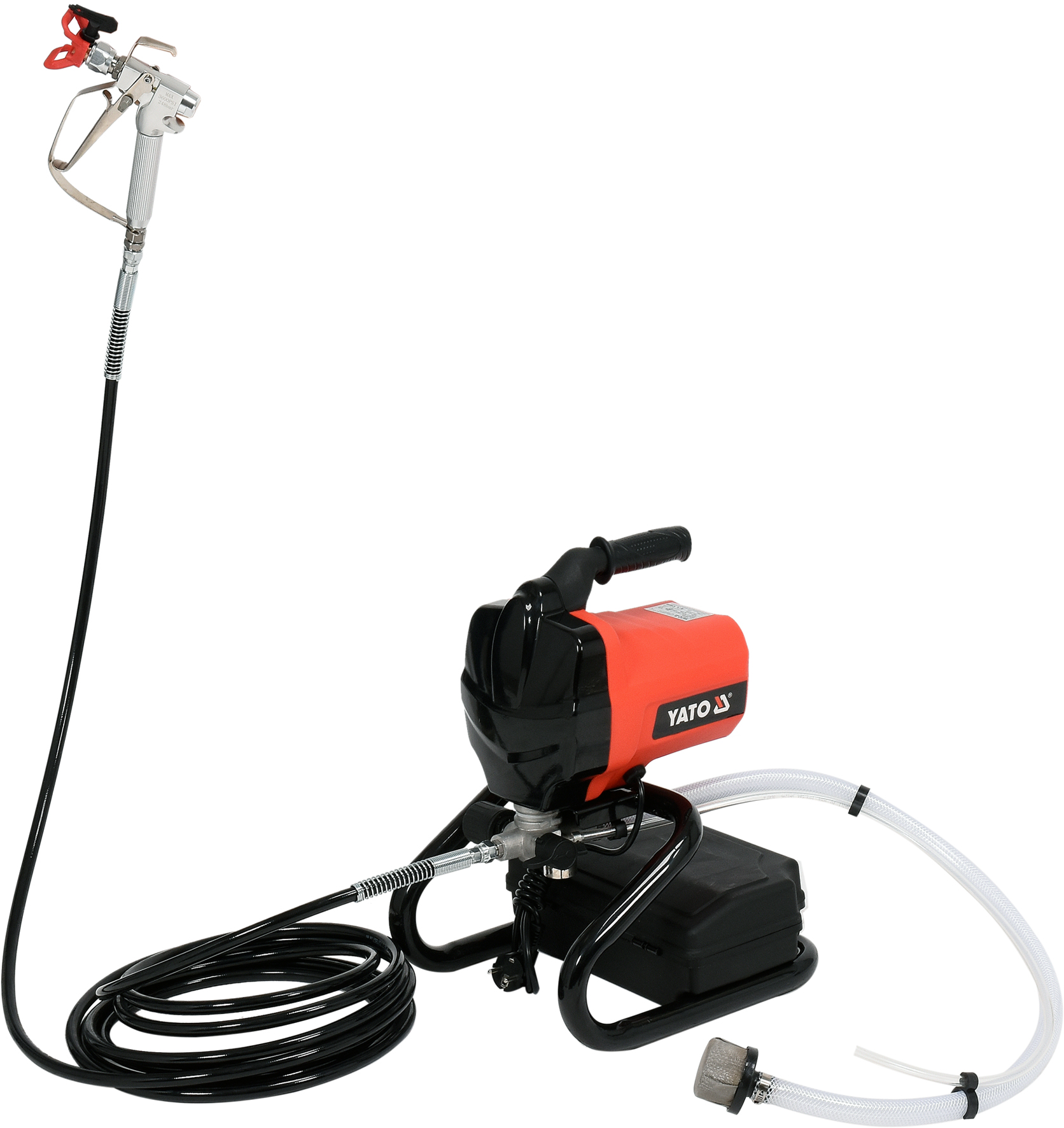 Yato Schwarz/Rot Farbsprühsystem, Airless-Lackiergerät - Image 3