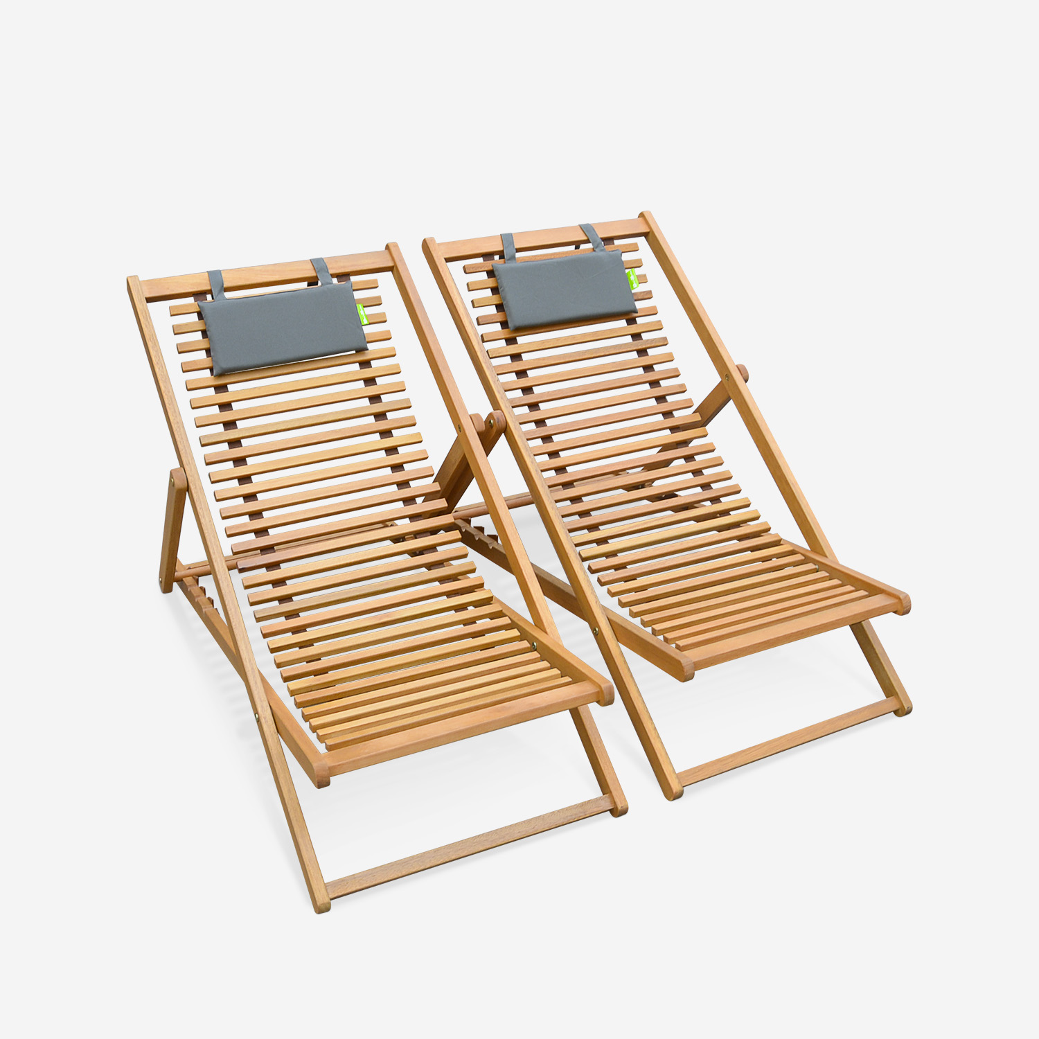 Sweeek Hamaca de Madera de Eucalipto, Set