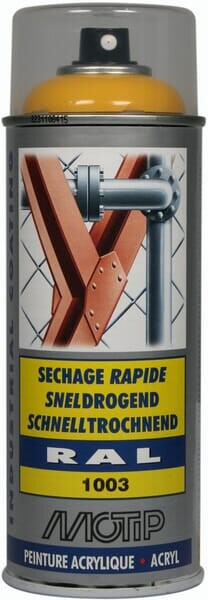 Ral 1003 Acrylspray Signalgelb Motip 07069