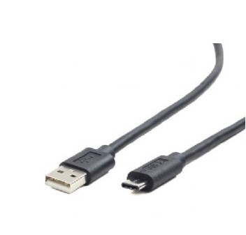 Gembird Schwarz Usb-W-C/Usb-W-1M/B-Kabel 1,0 M