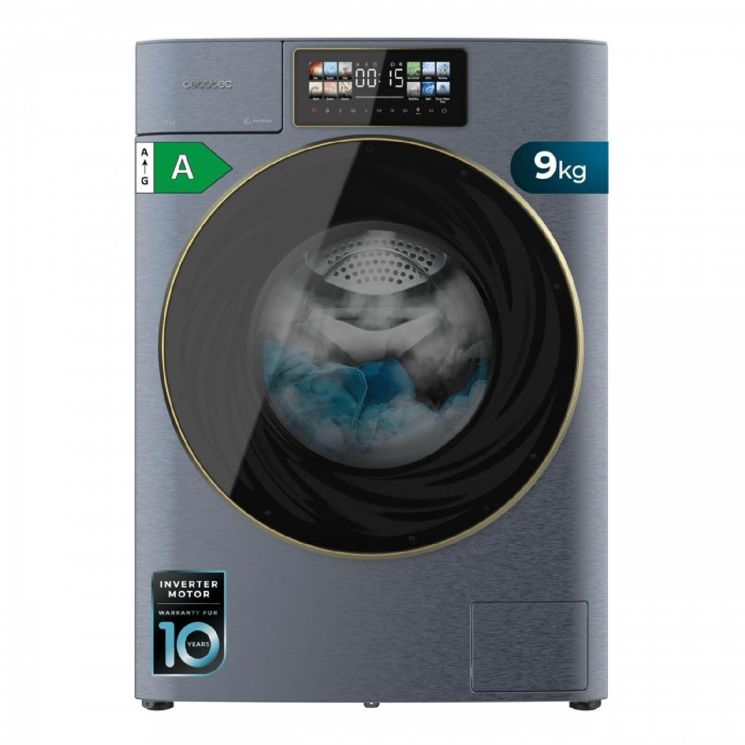 Lavatrice 12 Kg Colore Blue E Classe A, Con Motore Direct Drive E 1400 Giri/min.