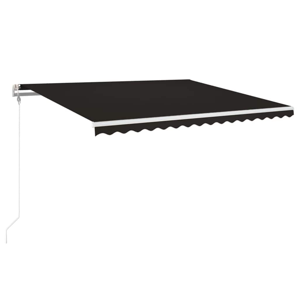 Retractable Awning Anthracite Vidaxl