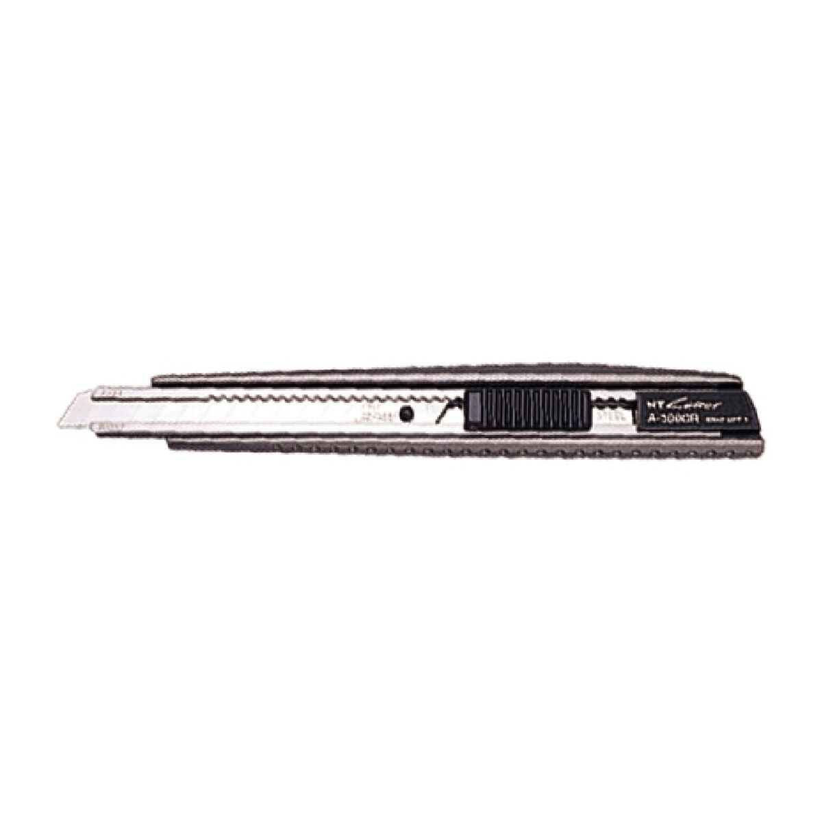 Lutz Blades Weiß Nt Ganzmetall-Cuttermesser 9 Mm, Mit Drucktaste, 1 Abbrechklinge