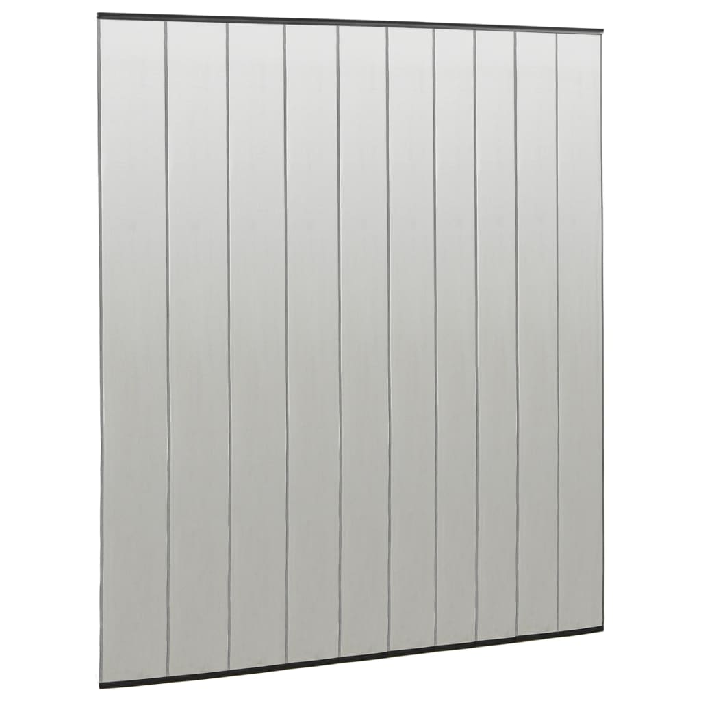 Zanzariera Per Porta Con 10 Sezioni A Rete Nera 240x240 Cm Vidaxl