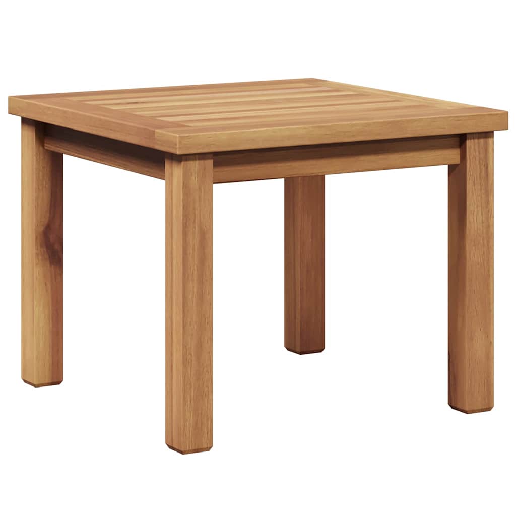 Table Basse Marron 45 X 45 X 36 Cm Bois De Teck Solide Vidaxl