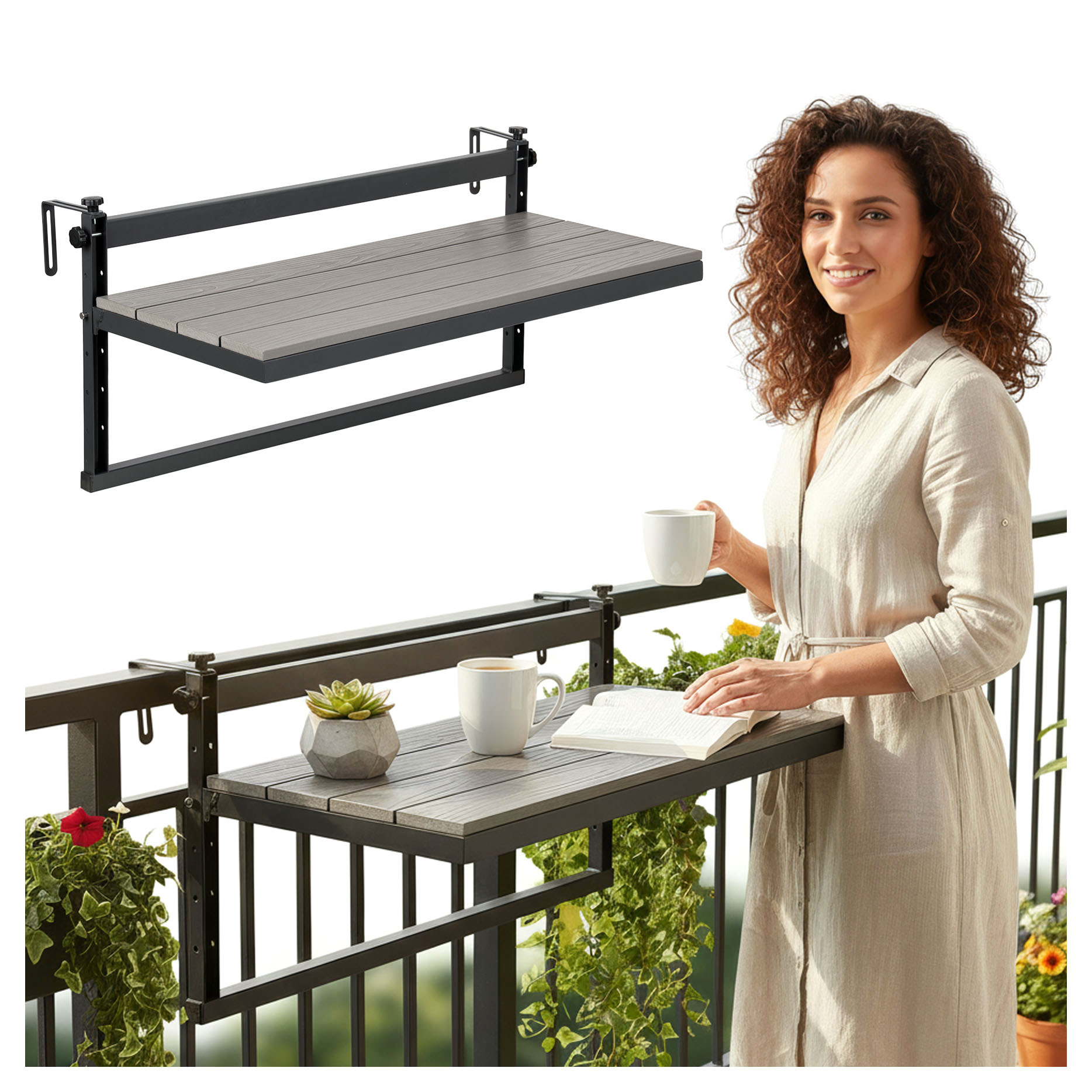 Table De Balcon Suspendue Agatti Bis Stonewood