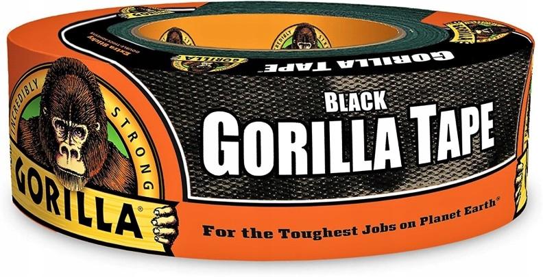 Gorilla Tape Black 27,4m x 48mm Extra dickes & klebriges Wetterfestes Klebeband - Bild 4