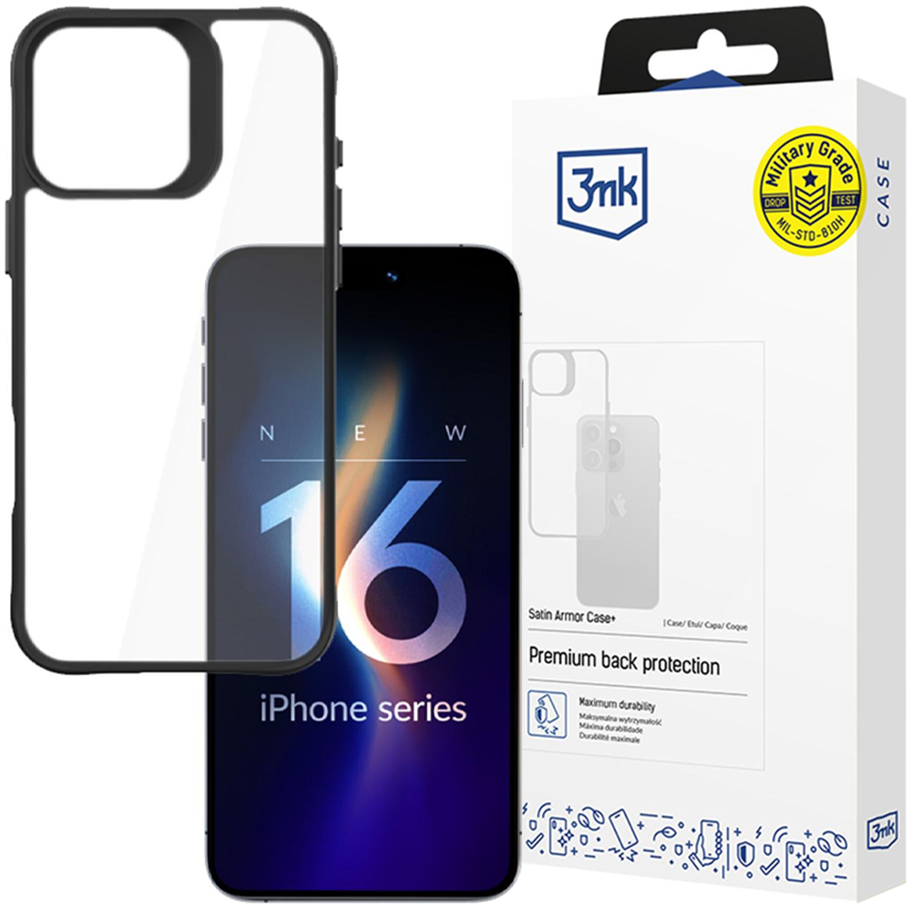 Oem Apple Iphone 16 Pro - 3Mk Satin Armor Case+