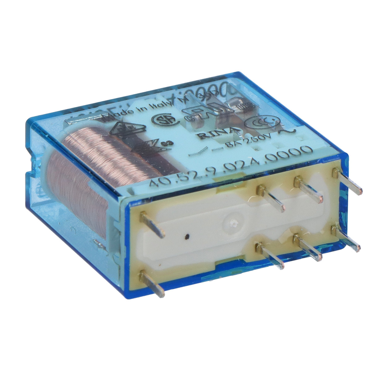 2P 8A 12V DC Miniaturrelais 40.52.9.012.0000 - Bild 6