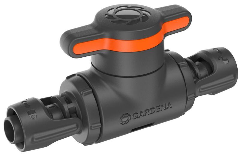 Gardena Absperrventil - Kunststoff - Schwarz, Orange - 13 mm - Image 6
