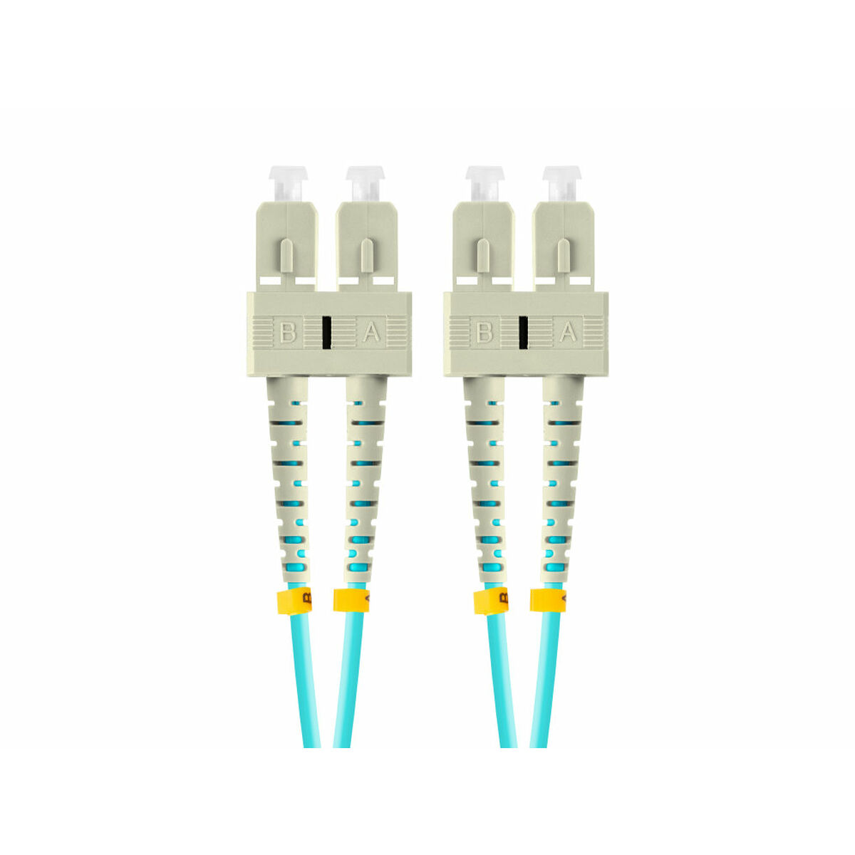Lanberg Blau Mm Sc/Upc-Sc/Upc Duplex 3,0 Mm Om3 50/125 Lszh 2 M Aqua Glasfaser-Patchkabel
