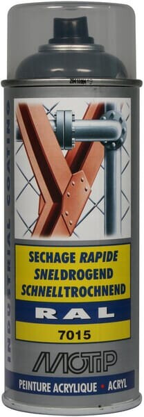 European Aerosols Ral 7015 Acrylspray Schiefergrau Motip 07148