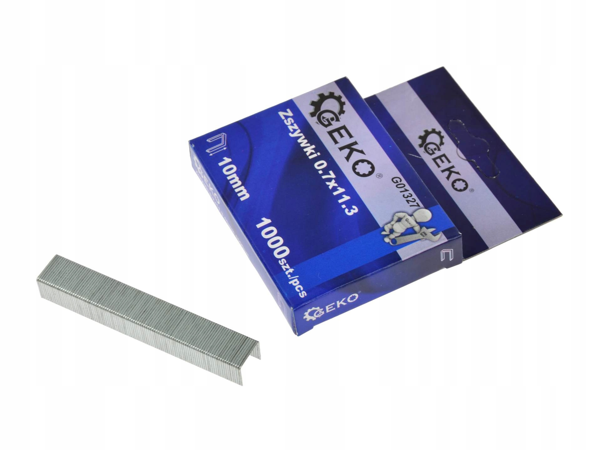 Import Heftklammern Geko Type A Verzinkt 11.3 Mm 10 Mm