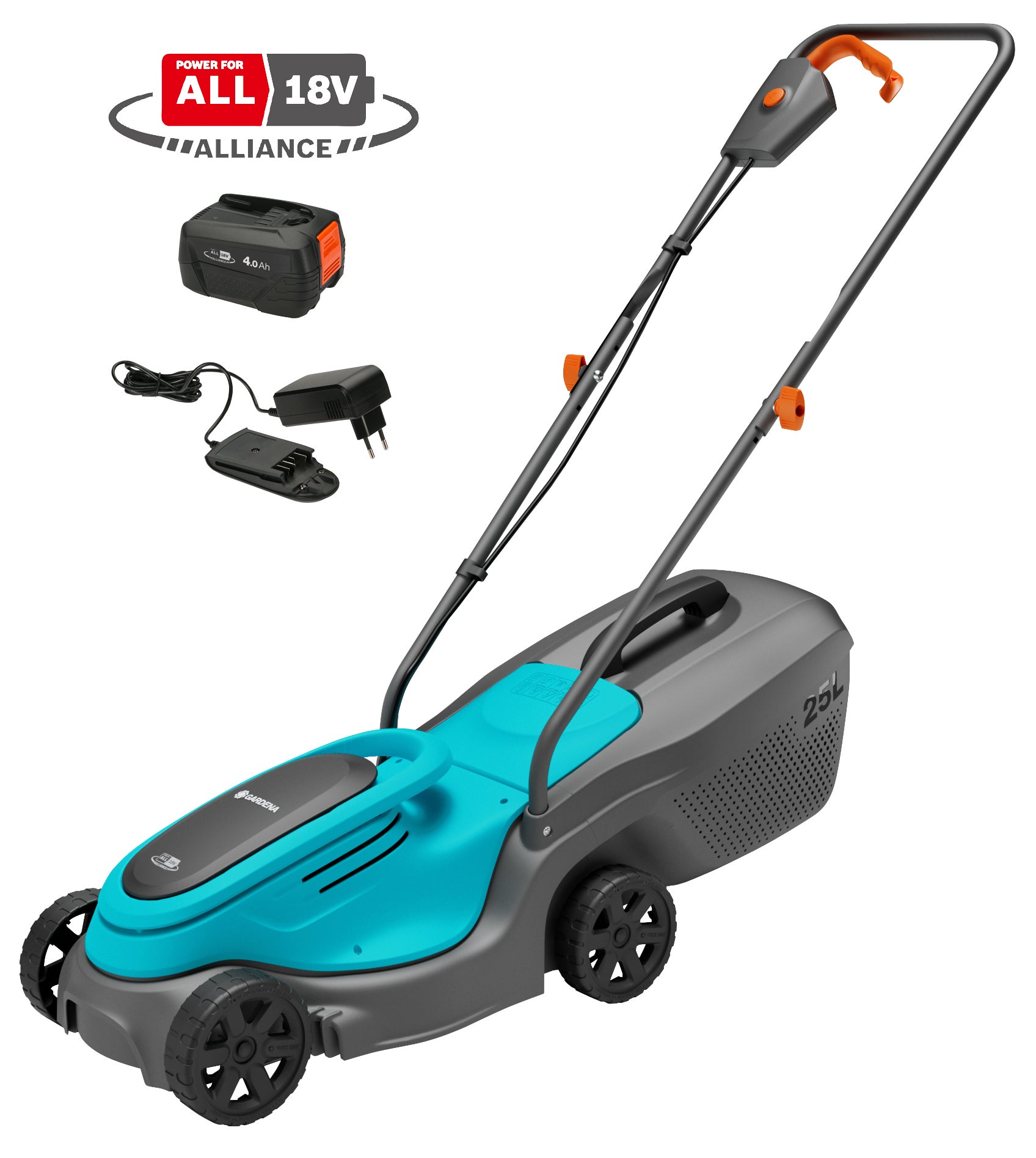 Akku-rasenmäher Powermax 30/18v P4a Ready-to-use Set (14630-20) - Gardena
