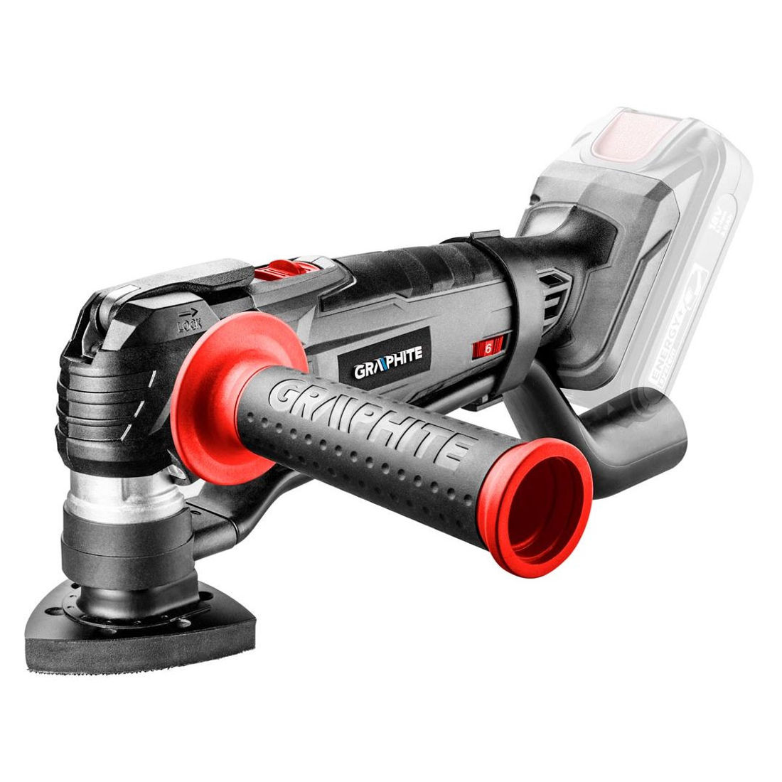 Graphite Akku-Multifunktionswerkzeug Energy+, 18V, Li-Ion, Ohne Akku