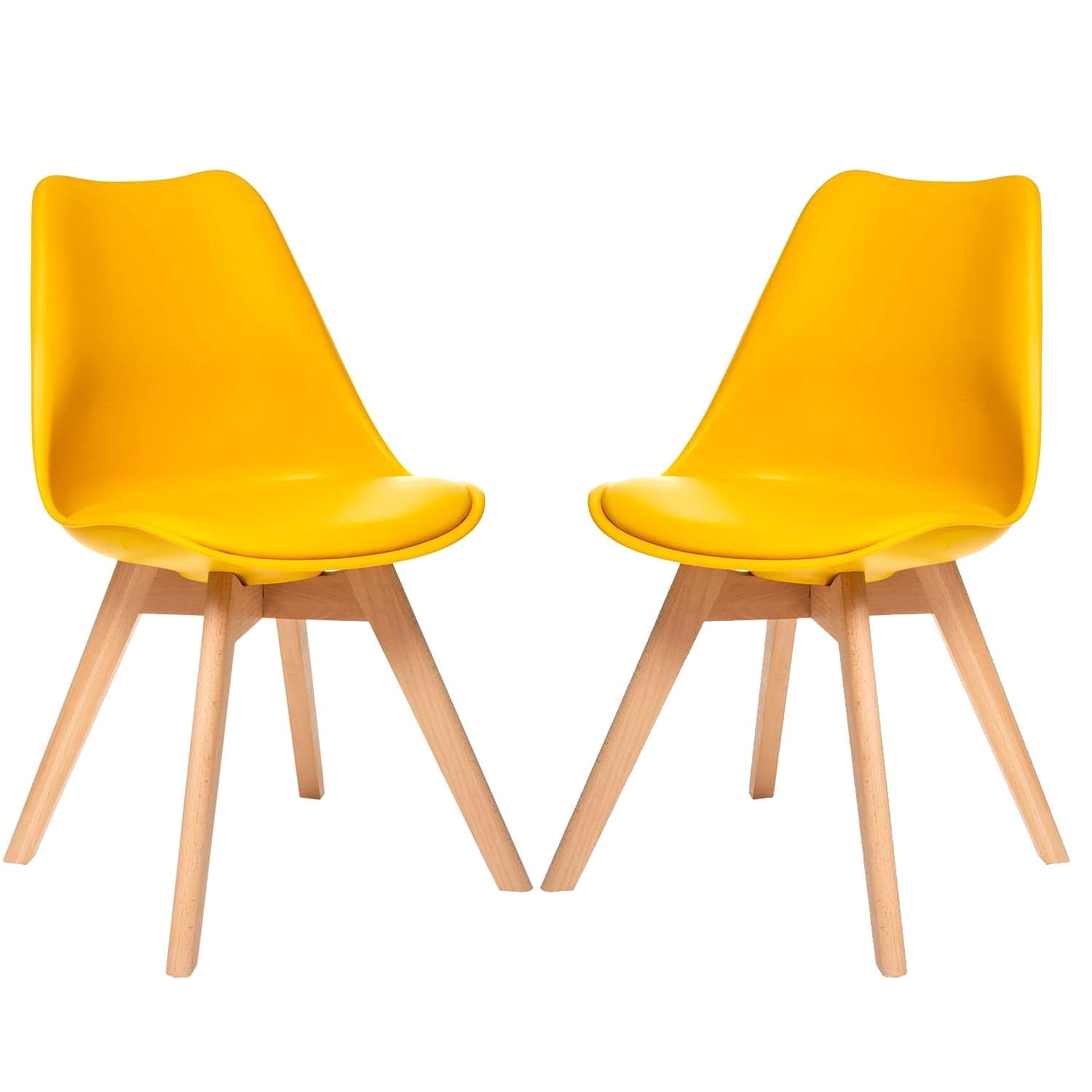 2 Chaises Tulipes Salle À Manger Scandinaves Bm Home Salle De Bureau