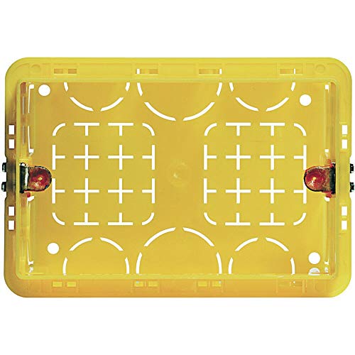 Scatola Incasso In Resina Per 3 Moduli Serie Civili 108x74x53,5mm