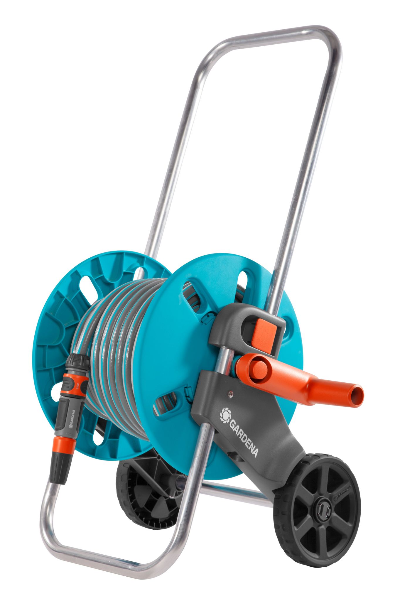 Gardena Schlauchwagen Set Aquaroll S | Schlauchlänge 20 M | Durchmesser 13 Mm | Cleverroll - Image 3